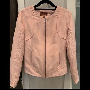 Faux Suede Blush Jacket